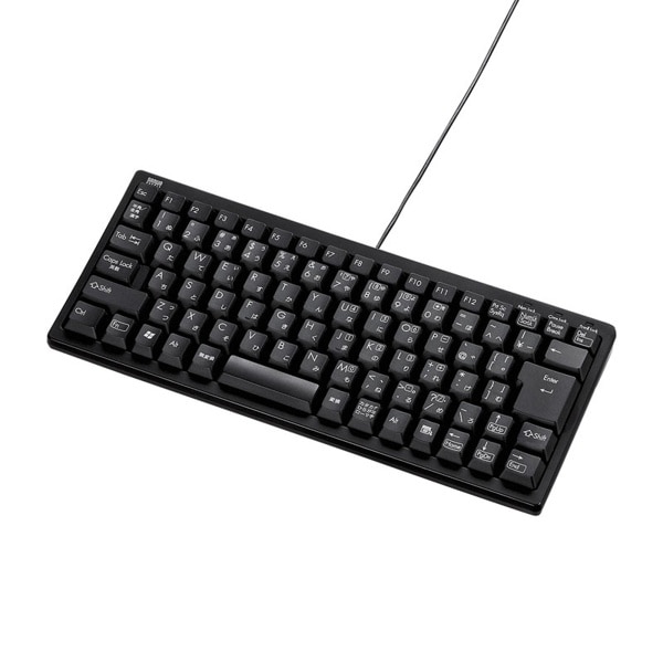サンワサプライ コンパクトキーボード ブラック SKB-KG3BKN2 1個(ご注文単位1個)【直送品】