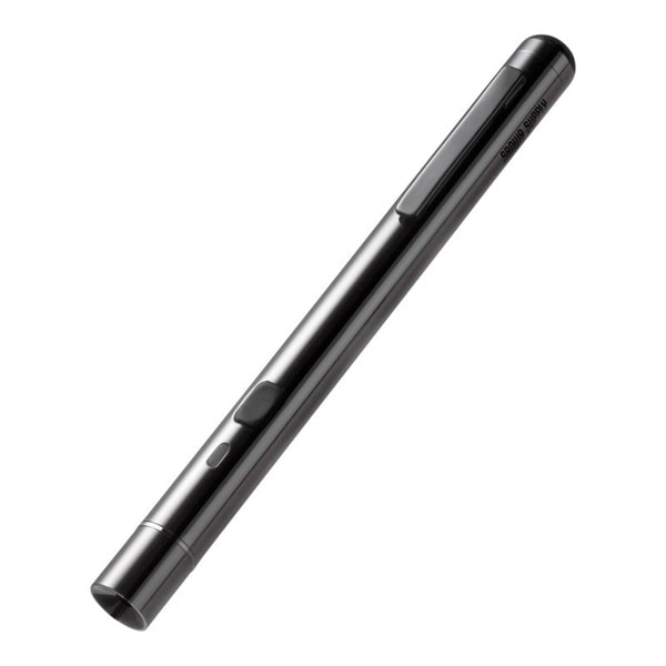 サンワサプライ 高輝度グリーンレーザーポインター 照射径可変 LP-GL1019BK 1個（ご注文単位1個）【直送品】