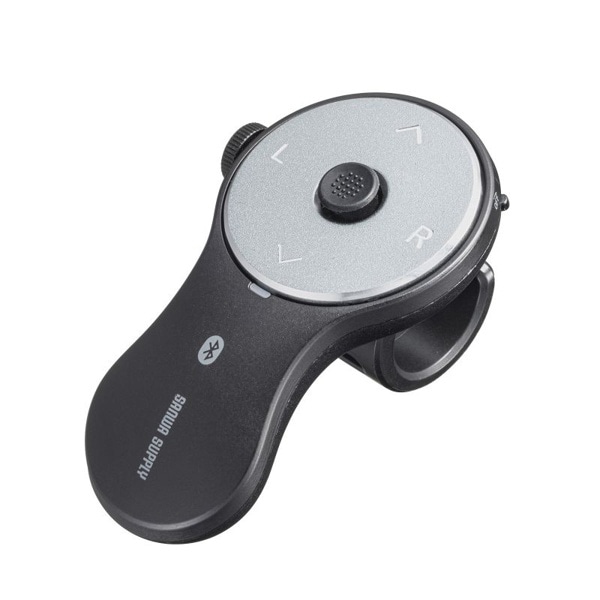 サンワサプライ Bluetooth リングマウス スクロール付 ブラック MA-BTRING5BK 1個（ご注文単位1個）【直送品】