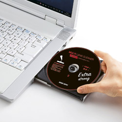 サンワサプライ マルチレンズクリーナー 湿式 CD-MDWAT 1個（ご注文単位1個）【直送品】