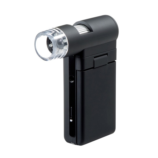 サンワサプライ デジタル顕微鏡 300倍 LPE-05BK 1個（ご注文単位1個）【直送品】