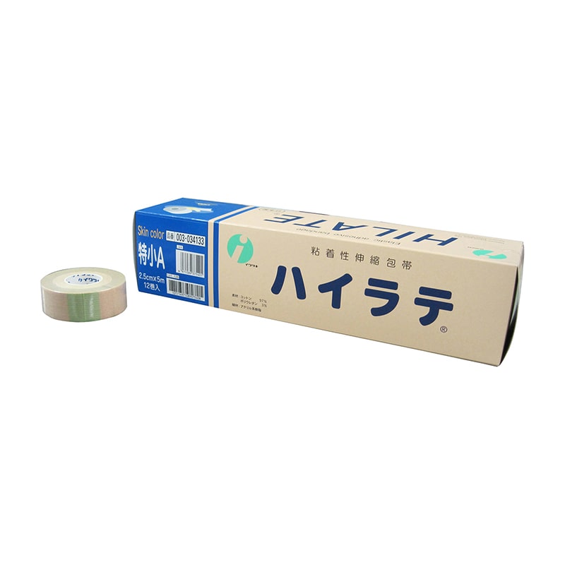 ハイラテ・スキンカラー 特小A 034133 2.5cm×5m 12巻 1個(ご注文単位1個)【直送品】