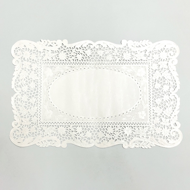 日本サンレオ レースペーパー 角型 #30 120枚入 1束(ご注文単位10束)【直送品】