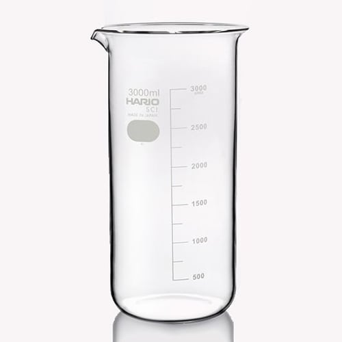 HARIO トールビーカー 3000ml TB-3L-SCI 1個（ご注文単位4個）【直送品】